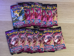 Pokemon TCG: 14 Fusion Strike Booster Packs - Image 1
