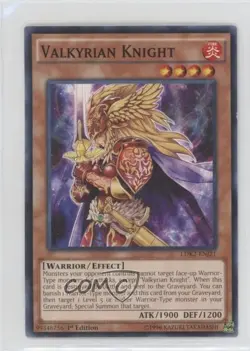Valkyrian Knight YuGiOh Legendary Decks II - Collector's Set #LDK2-ENJ21 0bt4 - Image 1