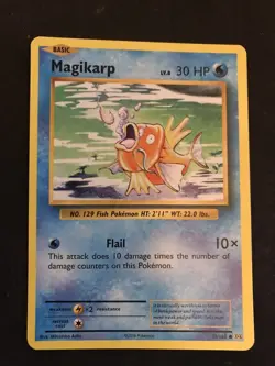 Magikarp 33/108 - Evolutions - Common - Pokemon Card TCG - LP - Image 1