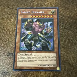 Yugioh - Fabled Dianaira (Secret Rare) (1st Edition) - HA04-EN043 (P) - Image 1