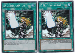 2x D.D. Designator - (IOC-EN039 - Unltd Ed - Super Rare) - NM - Yugioh - Image 1