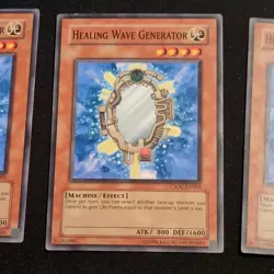 5x Healing Wave Generator - CSOC-EN001 Common - unlimited Edition Yugioh - Image 2
