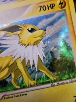 Jolteon Holo Promo 3/17 Rare Pop Series 3 Pokemon Card 2006 - Image 3