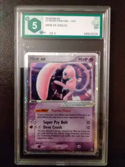 POKEMON TRADING CARD GAME MEW EX ENGLISH GRAAD 5 - Image 1