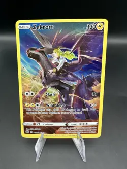 Pokemon Zekrom TG05/TG30 Brilliant Stars Full Art Trainer Gallery NM Card - Image 1
