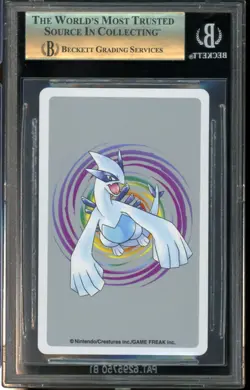 BGS 9.5 - Pikachu #025A Joker - Pokemon Silver Poker Playing Card 1999 Vintage - Image 2