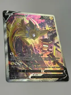 Jolteon V SWSH183 SWSH: Sword & Shield Promo Cards Holo NM (Near Mint) - Image 2