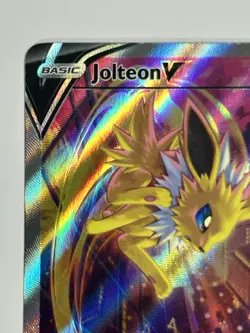 Jolteon V SWSH183 SWSH: Sword & Shield Promo Cards Holo NM (Near Mint) - Image 3