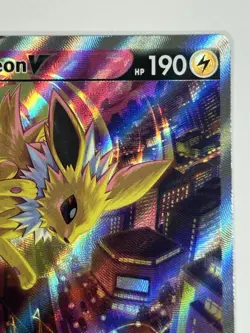 Jolteon V SWSH183 SWSH: Sword & Shield Promo Cards Holo NM (Near Mint) - Image 4