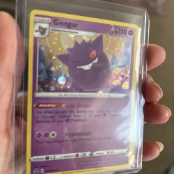 Gengar SWSH052 Black Star Promo Ultra Rare Holo Card Near Mint Condition - Image 4