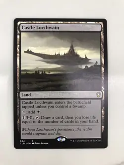 Castle Locthwain MTG Magic the Gathering Card NM Near Mint Baldur's Gate CLB - Image 1