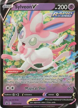 Sylveon V SWSH202 Promo Holo SWSH: Sword & Shield Promo Cards NM Pokemon - Image 1