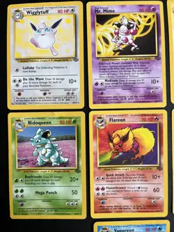 Pokemon Jungle Non Holo Rare 7 Cards Bundle Bundle TCG WOTC - Image 2