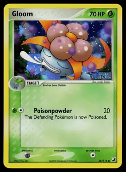 Pokemon Card - Gloom Unseen Forces 58/115 Reverse Holo Stamped - Image 1