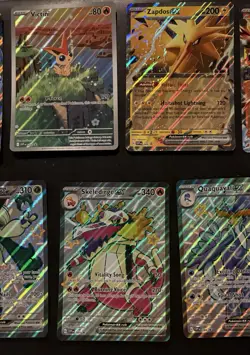 9 JUMBO Pokemon Cards BULK COLLECTION LOT! Blastoise, Victini, Rayquaza, Zapdos - Image 3