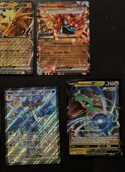 9 JUMBO Pokemon Cards BULK COLLECTION LOT! Blastoise, Victini, Rayquaza, Zapdos - Image 4