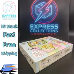 IN STOCK Pokemon Chinese Pikachu & Eevee Quick Sand Card Display Gift Box Sealed - Image 4