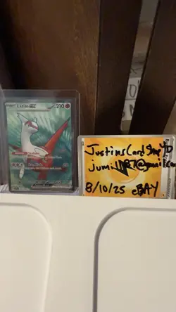 Latias ex 220/191 Sv08: Surging Sparks Ultra Rare Holo Pokemon TCG Card NM/M - Image 2