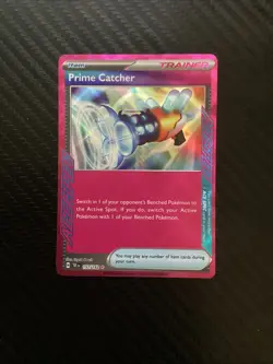 Pokemon TCG Prime Catcher 157/162 2024 Temporal Forces ACE SPEC Rare Card - NM - Image 1