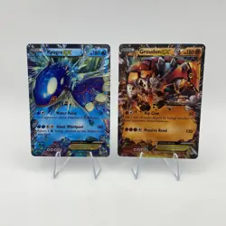 Kyogre EX, Groudon EX, Primal Clash, Pokemon TCG Cards - Image 1