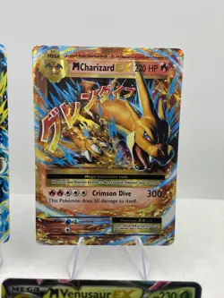 Mega M Charizard EX, 69/106, M Venusaur, M Blastoise, Pokemon TCG Cards - Image 3