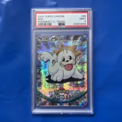 PSA 9 NM-Mint TEKNO Seel #86 (Topps Chrome Series 2) Holo Pokemon Card - POP 5 - Image 1