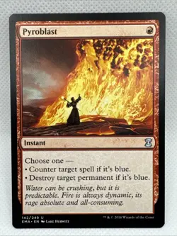 MTG - Pyroblast Eternal Masters Regular NM Pack Fresh - Image 1
