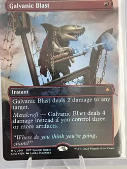 MTG AetherDrift Galvanic Blast Foil DFT Mythic 0090 - Image 3