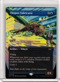 Thopter Fabricator Borderless Art Aetherdrift MTG 304 - Image 1
