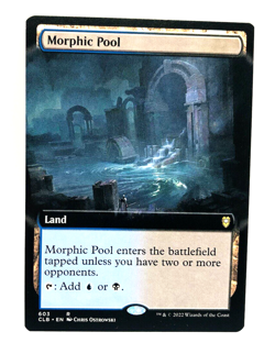 MTG Morphic Pool 603 Borderless Extended Art NM+ Battle of Baldurs Gate CLB Rare - Image 1