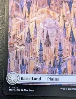 Plains (Full Art) 0272 MKM Land Murders At Karlov Manor Magic: The Gathering - Image 4