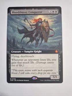 MTG - Bloodthirsty Conqueror - Foundations - NM - Image 1