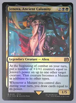 Jenova, Ancient Calamity - Foil - 228 - Final Fantasy (FIN) MTG - Image 1