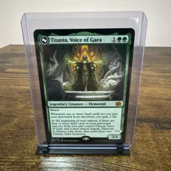 1x MTG Titania, Voice of Gaea The Brothers' War 193 NM x1 - Image 1