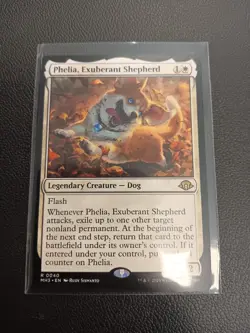 Magic the Gathering Phelia, Exuberant Shepherd trading card - Image 1