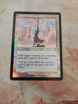 Swords To Plowshares Retro Frame Foil Dominaria Remastered MTG NM - Image 1