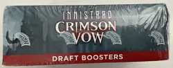 MTG Innistrad: Crimson Vow *NEW SEALED* Draft Booster Box Display 36 Pack *WORN* - Image 5