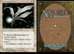 Magic the Gathering -MTG-Blinking Spirit LP - Image 1