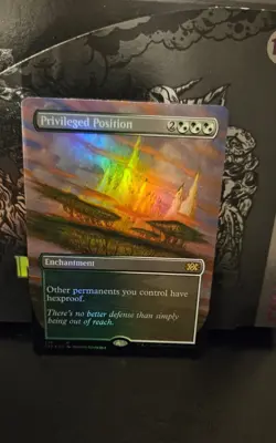 MTG Privileged Position - Borderless Foil - Double Masters 2022 - 2X2 - NM+ 385 - Image 1