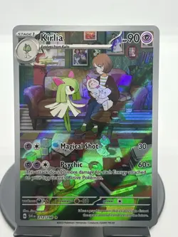 Pokemon TCG Kirlia 212/198 Scarlet & Violet Base Set Illustration Rare NM - Image 1