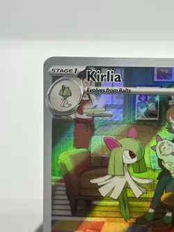 Pokemon TCG Kirlia 212/198 Scarlet & Violet Base Set Illustration Rare NM - Image 2