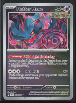 Pokemon TCG Temporal Forces 078/162 - Flutter Mane - Reverse Holo Rare NM - Image 1