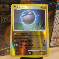 Pokemon TCG - Voltorb SH3 Secret Rare (Reverse) Holo - Stormfront - NM - Image 1