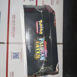 Pokemon TCG Shiny Charizard ex Paldean Fates Tin Sealed Unopened - Image 2