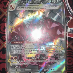 Pokemon TCG Shiny Charizard ex Paldean Fates Tin Sealed Unopened - Image 4