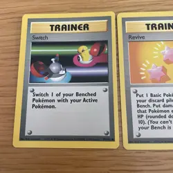 Pokemon TCG Base Set Trainer Job Lot X8 NM 1999 - Image 2