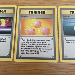 Pokemon TCG Base Set Trainer Job Lot X8 NM 1999 - Image 3