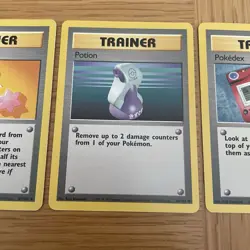 Pokemon TCG Base Set Trainer Job Lot X8 NM 1999 - Image 4