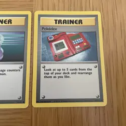Pokemon TCG Base Set Trainer Job Lot X8 NM 1999 - Image 5