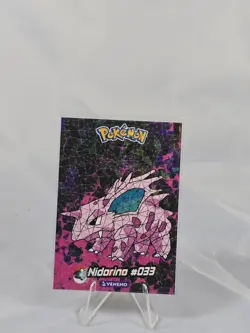 Nidorino #33 - Cracked Ice Holo - Crystal Collection 2024 - Pokemon Card - Image 1